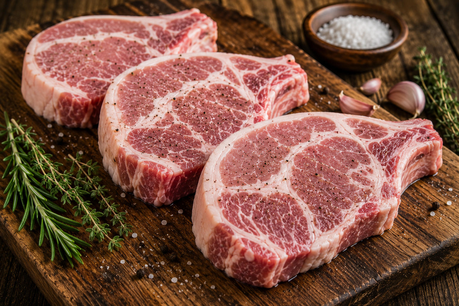 Berkshire Pork Chops (1¼” Thick Cut) - 2 pack