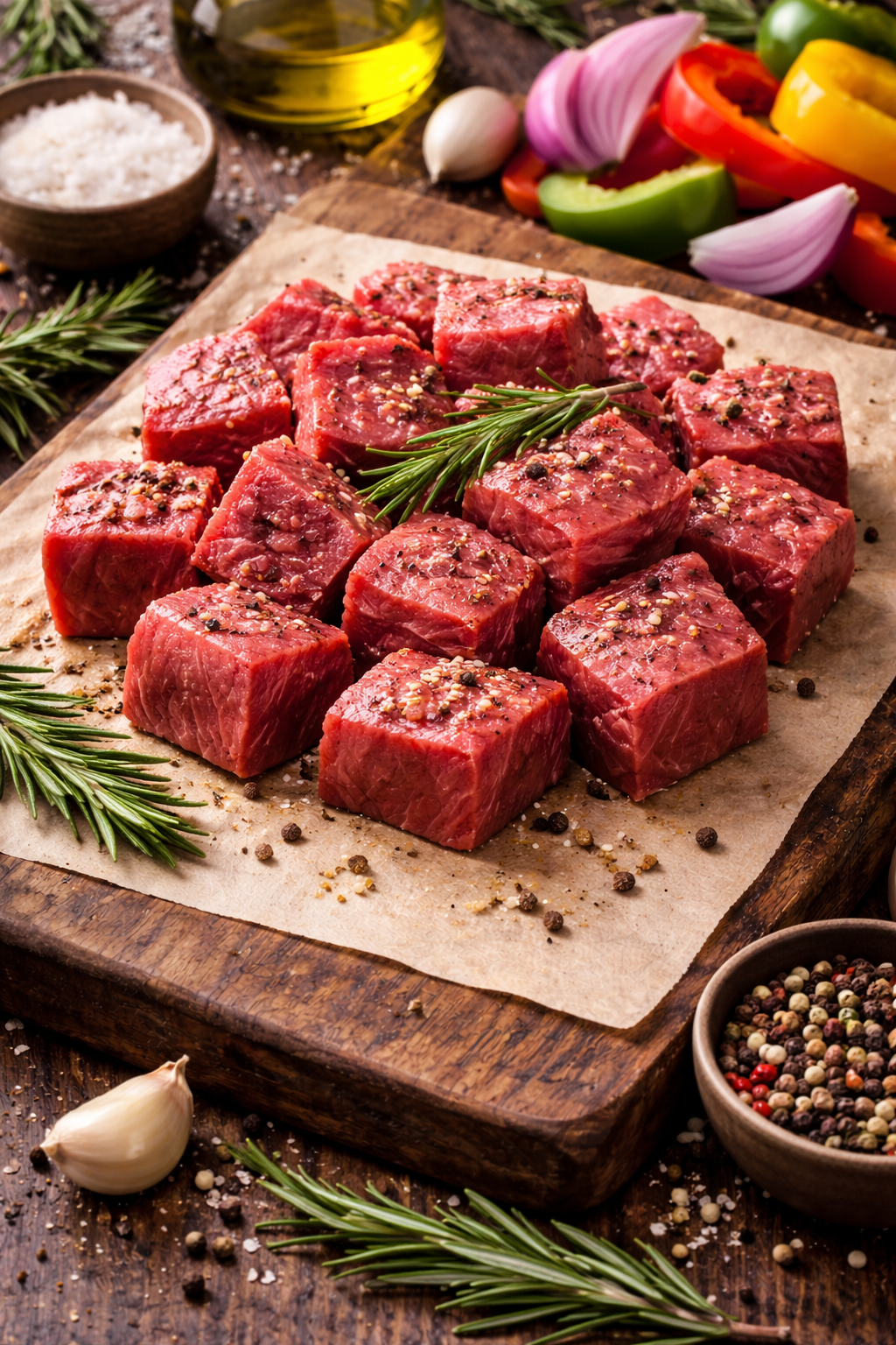 Pasture Raised Angus Kabob Meat